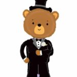 Μπαλόνι Γαμπρός Αρκούδος 122cm