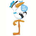 Μπαλόνι γέννησης Πελαργός Boy 152 εκ