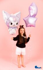 24" Μπαλόνι Kuromi λιλά - Image 4