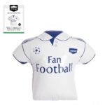 27" Μπαλόνι Λευκή Μπλούζα Ποδοσφαίρου