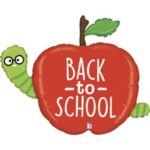 Μπαλόνι Μήλο Back to School 102cm
