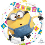 18" Μπαλόνι Minions - Δύο Όψεων - Image 2
