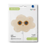 Μπαλόνι Σύννεφο με γυαλιά 24'' - Image 2