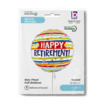 Μπαλόνι Συνταξιοδότησης 'Happy Retirement' 18" - Image 2
