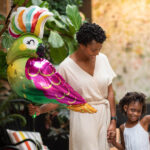 30" Μπαλόνι τροπικός Παπαγάλος - Image 2