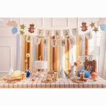 Μπάνερ 1st Birthday με αρκουδάκια 2.55m - Image 2