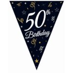 Μπάνερ γενεθλίων "50th Birthday"