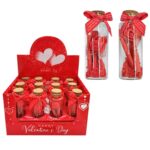 Μπουκαλάκι γυάλινο με φελλό LOVE - Image 2