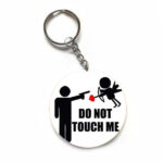 Μπρελόκ Anti-Valentine Έρωτας "Do not touch me"