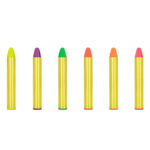 Neon Μπογιές προσώπου (6 τεμ)