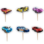 Οδοντογλυφίδες Hot Wheels (6 τεμ)