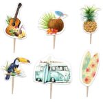 Οδοντογλυφίδες πάρτυ Tropical (6 τεμ)