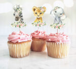 Οδοντογλυφίδες Ζώα της Ζούγκλας Κορίτσι (6 τεμ) - Image 2