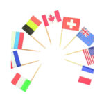 Οδοντογλυφίδες με Σημαίες (24 τεμ)