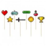 Οδοντογλυφίδες πάρτυ Game On (8 τεμ) - Image 2