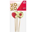 Οδοντογλυφίδες τούρτας  ΧοΧο (6 τεμ) - Image 2