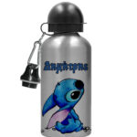 Παιδικό ανοξείδωτο Παγούρι 2 πώματα - Stitch watercolor