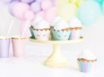 Περιτύλιγμα για cupcake Rainbow Unicorn (6 τεμ) - Image 2