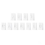 Φαναράκια για κεράκια "Just Married" (11 τεμ)