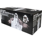 Animatronic Κρεμαστή Φιγούρα – Σκελετός Αγγέλου 180cm - Image 3