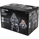 Animatronic Φιγούρα Halloween - Κρεμαστός Δαίμονας με φως και ήχο 80cm - Image 3