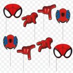 Photobooth Props Spiderman (8 τεμ) - Image 3