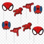 Photobooth Props Spiderman (8 τεμ) - Image 2