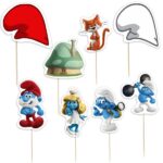 Photobooth Props Στρουμφάκια (8 τεμ)