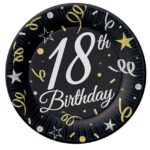 Πιάτα γλυκού 18th Birthday (6 τεμ)