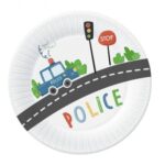 Πιάτα γλυκού Αστυνομία (6 τεμ)