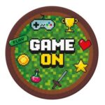 Πιάτα γλυκού Game On (6 τεμ)