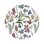 Πιάτα γλυκού Botanical (8 τεμ)