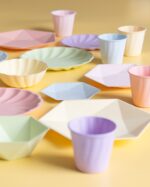 Πιάτα γλυκού Vert Décor ροδακινί (6 τεμ) - Image 3