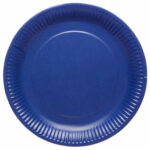 Πιάτα πάρτυ μπλε Blueberry (8 τεμ)