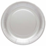 Πιάτα πάρτυ γκρι Graphite (8 τεμ)