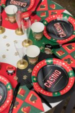 Πιάτα πάρτυ Καζίνο (10 τεμ) - Image 2