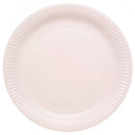 Πιάτα πάρτυ ροζ Marshmallow (8 τεμ)