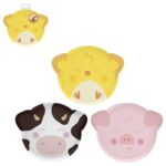 Πιάτα γλυκού Ζωάκια της Φάρμας 3D (6 τεμ)