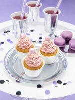 Πιάτα φαγητού Ασημί (6 τεμ) - Image 2