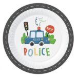 Πιάτα φαγητού Αστυνομία (6 τεμ)