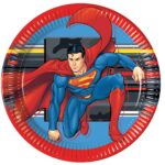 Πιάτα πάρτυ Superman Krypton (8 τεμ)