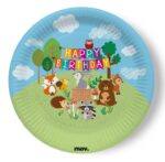 Πιάτα φαγητού Woodland (8 τεμ)