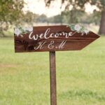 Πινακίδα Γάμου Rustic Wood