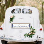 Πινακίδες αυτοκινήτου γάμου - Dusty Blue (2 τεμ) - Image 2