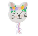 Πινιάτα Γατούλα με λουλούδια