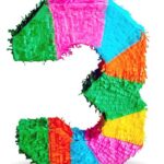 Πινιάτα για πάρτυ Αριθμός 3