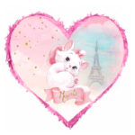 Πινιάτα καρδιά Αριστόγατες Marie