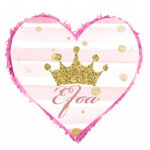 Πινιάτα καρδιά - Κορώνα Κορίτσι