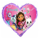 Πινιάτα καρδιά Το Κουκλόσπιτο της Γκάμπι