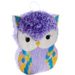 Πινιάτα μοβ Κουκουβάγια